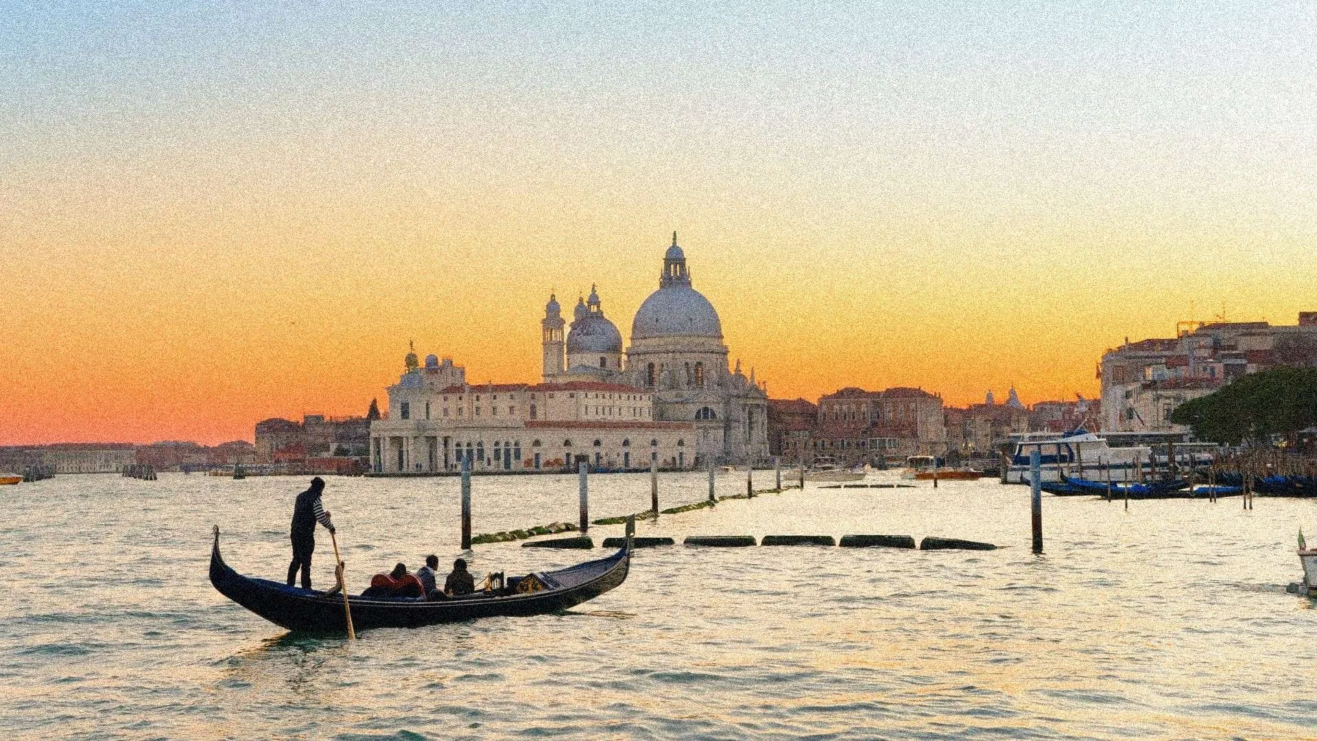 Venezia al tramonto